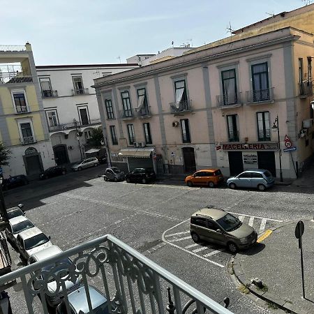 托雷安农齐亚塔Il Balcone Sulla Piazza别墅 外观 照片